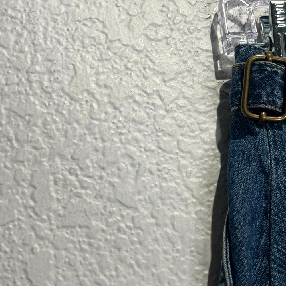 Vintage Eddie Bauer A-Line‎ Wrap Skirt Womens 4 Blue Denim Medium Wash Cotton - Picture 9 of 13